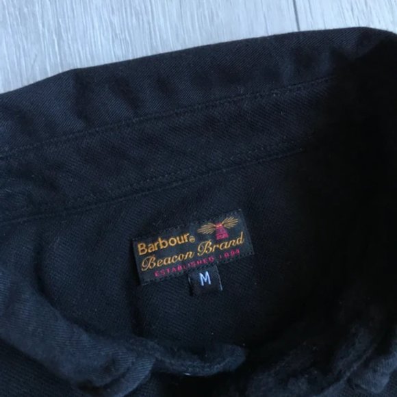 Black Barbour Long Sleeve Shirt - Picture 3 of 5